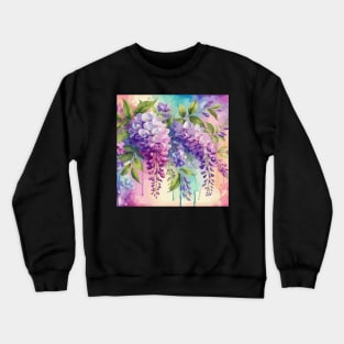 Wisteria Flower Crewneck Sweatshirt